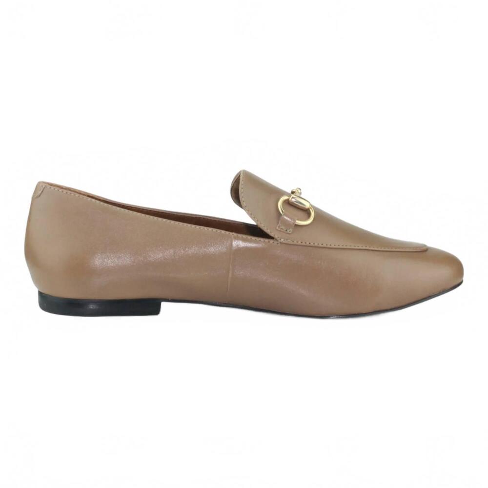 NEW CARRANO women's loida smooth leather loafers in desert - Picture 3 of 4